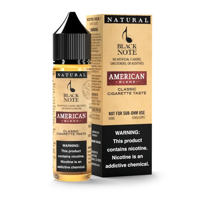 Black Note American Blend liquido sigaretta elettronica tabacco