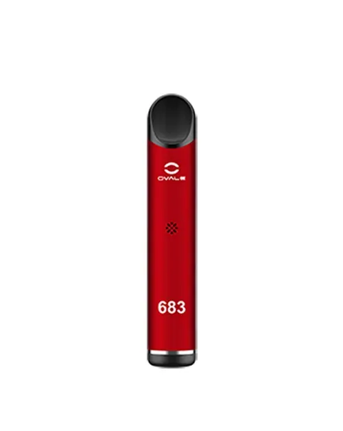 Ovale Nano 683 Open Pod kit rosso 1,6 ml 1 ohm