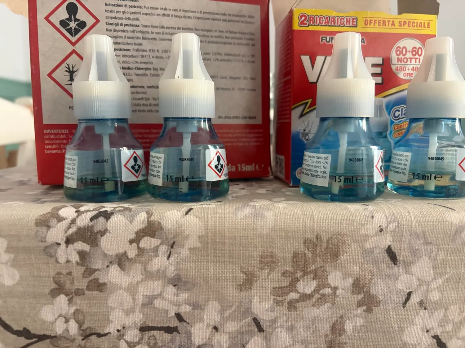 Vape Verdessenza diffusore antizanzare 2+2 ricariche 30 notti