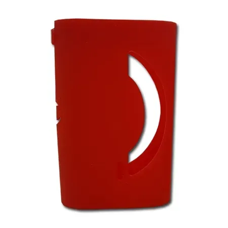 Ovale Comfort custodia in silicone rossa antiurto