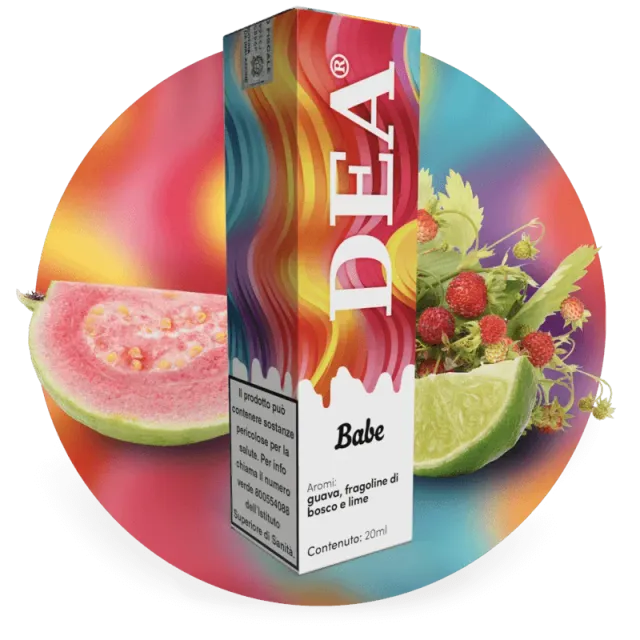 DEA Flavor Babe Skomposto 20ml Guava Fragola Lime