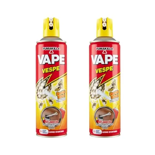 Vape Spray Vespe insetticida spray 2 pezzi azione rapida