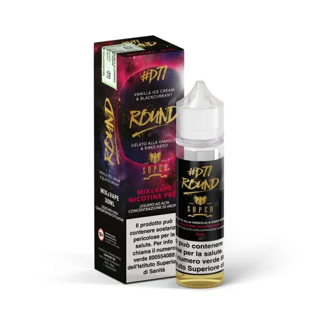 Super Flavor Round mix and vape 30ml morbido