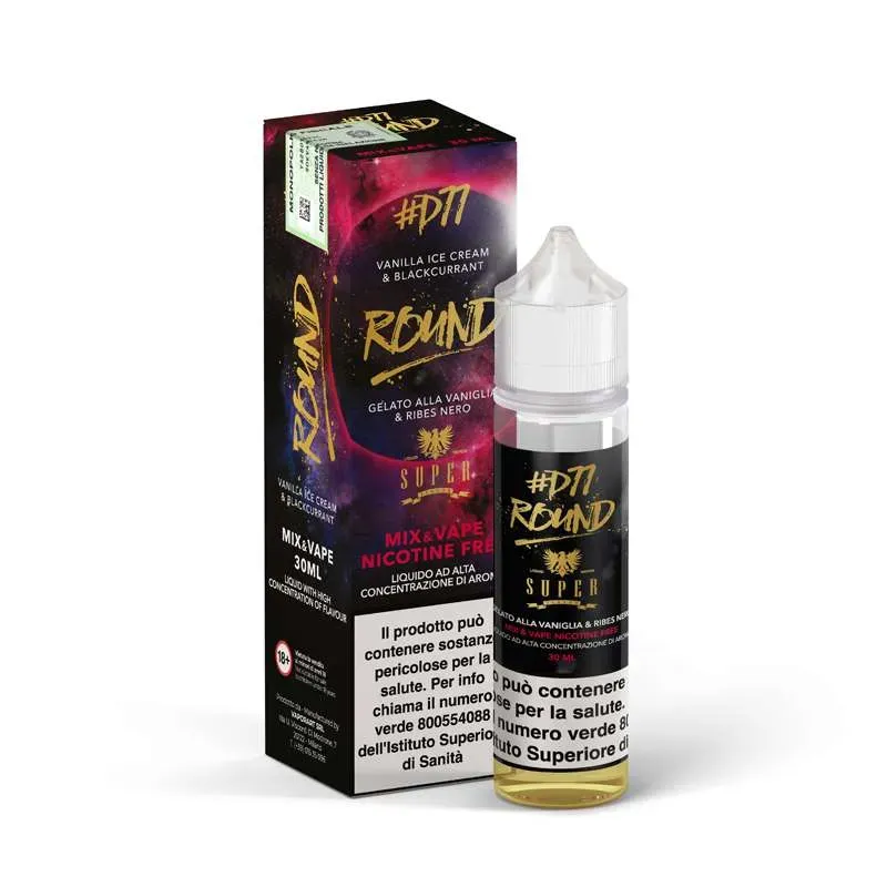 Super Flavor Round mix and vape 30ml morbido