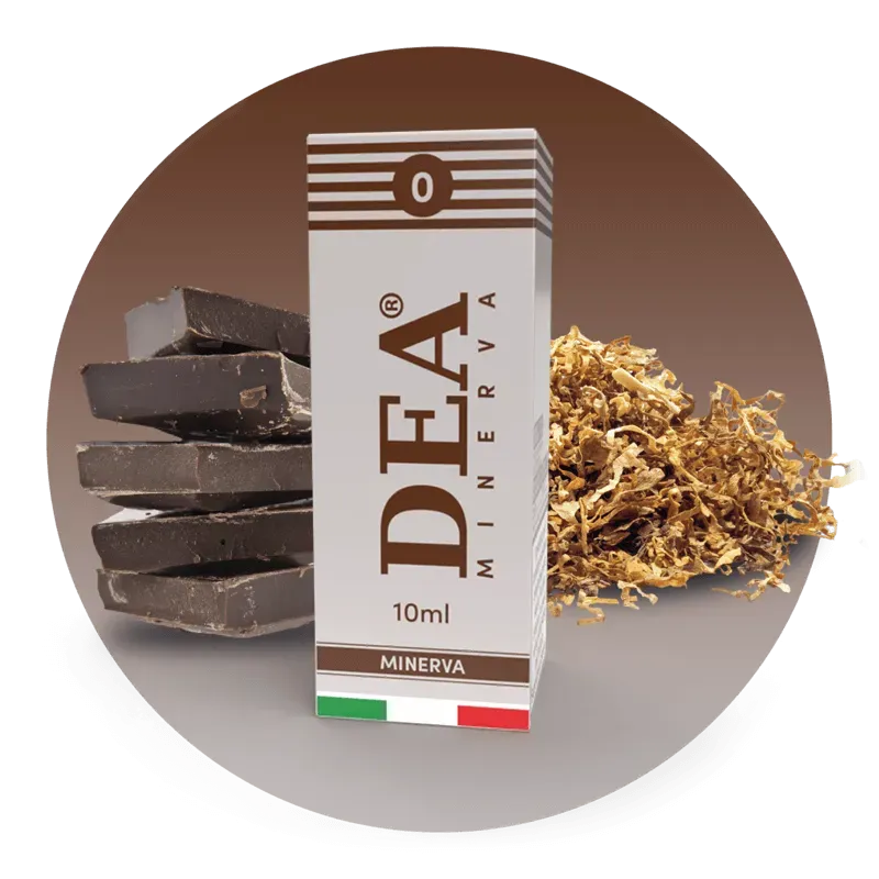 DEA Flavor Minerva liquido pronto 10ml tabacco cacao amaro
