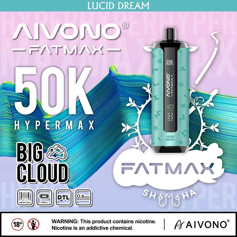 Aivono Aim Fatmax 50000 sigaretta elettronica monouso 30ml mesh