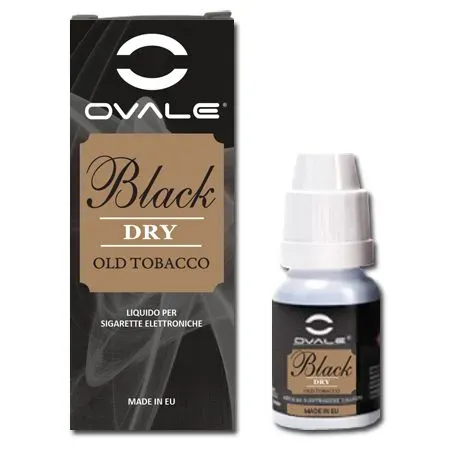 Ovale Classic Black Dry liquido 20 ml 0 mg menta secca