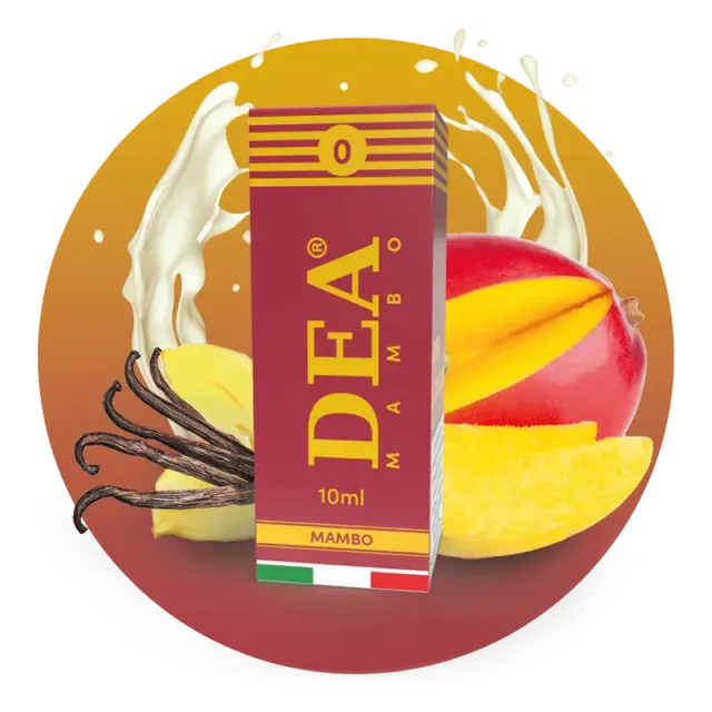 DEA Flavor Mambo liquido pronto 10ml mango vaniglia