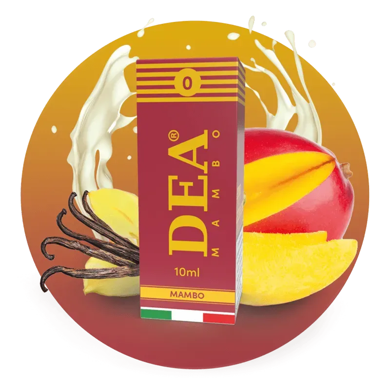DEA Flavor Mambo liquido pronto 10ml mango vaniglia