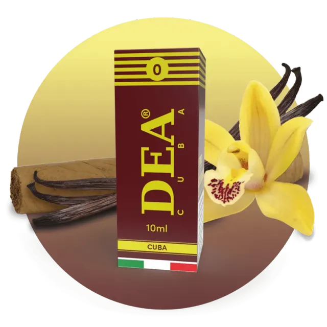 DEA Flavor Cuba Liquido Pronto 10ml Vaniglia