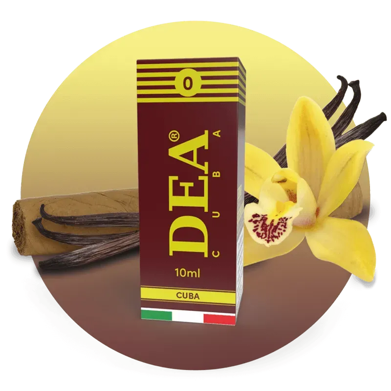 DEA Flavor Cuba Liquido Pronto 10ml Vaniglia