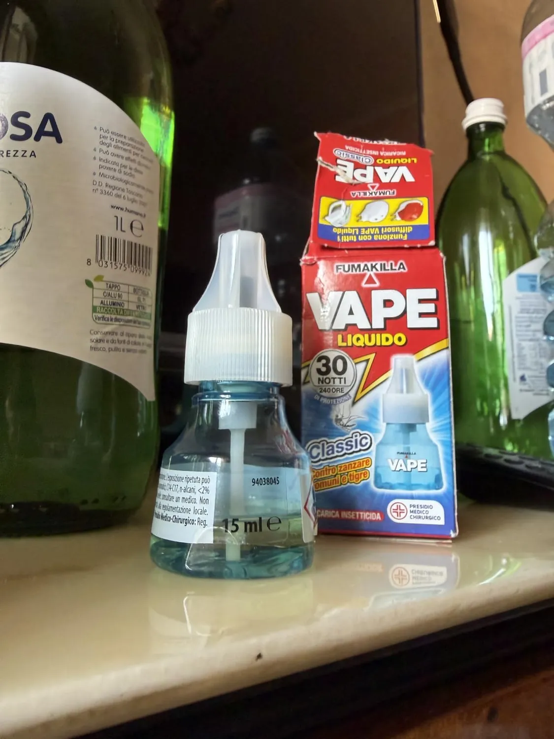 Vape Classic 30 Notti ricarica liquida antizanzare 15ml