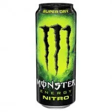 Monster Nitro Super Dry bevanda energetica lattina 500ml