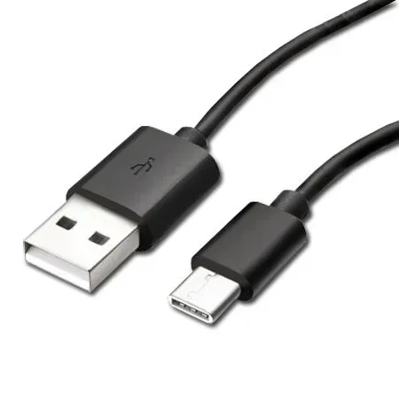 Ovale USB Tipo C cavo nero per Battery Box