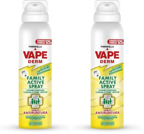 Vape Derm Family Active spray antipuntura 125ml icaridina