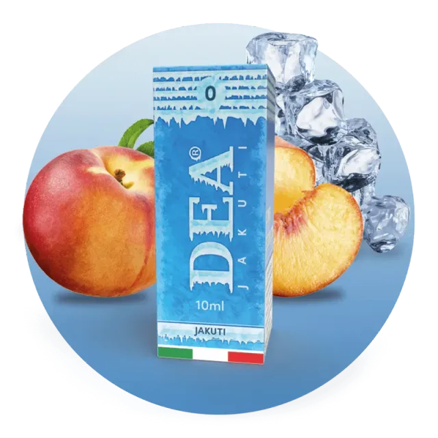 DEA Flavor Jakuti Liquido Pronto 10ml Pesca Ghiaccio