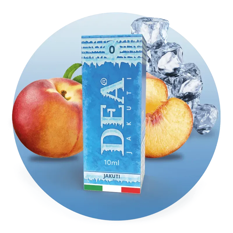DEA Flavor Jakuti Liquido Pronto 10ml Pesca Ghiaccio
