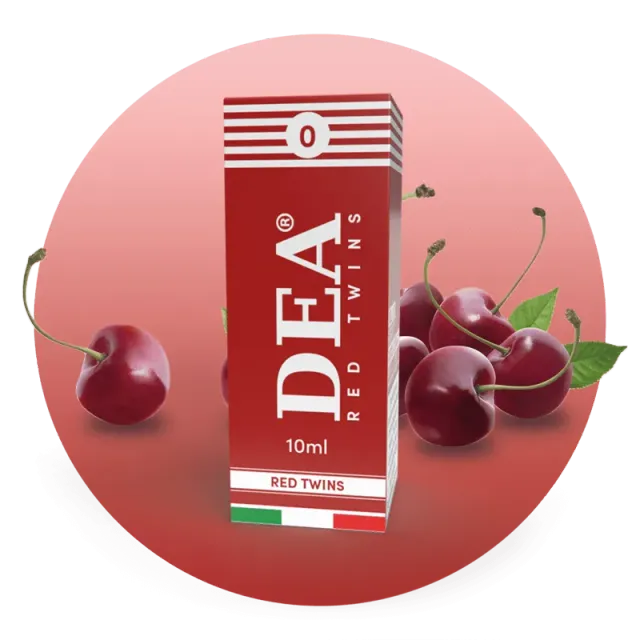 DEA Flavor Red Twins Liquido Pronto 10ml Ciliegia