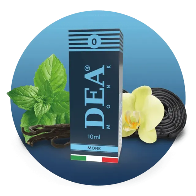 DEA Flavor Monk liquido pronto 10ml menta liquirizia