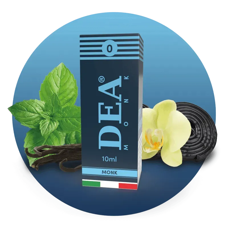 DEA Flavor Monk liquido pronto 10ml menta liquirizia