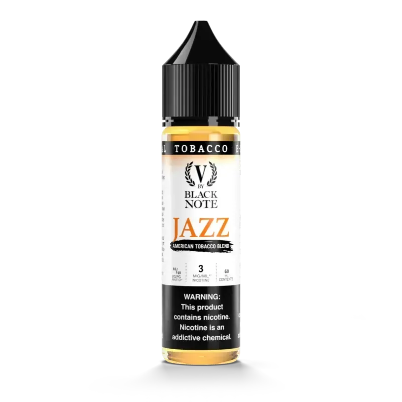 Black Note V Jazz liquido svapo 60ml tabacco americano