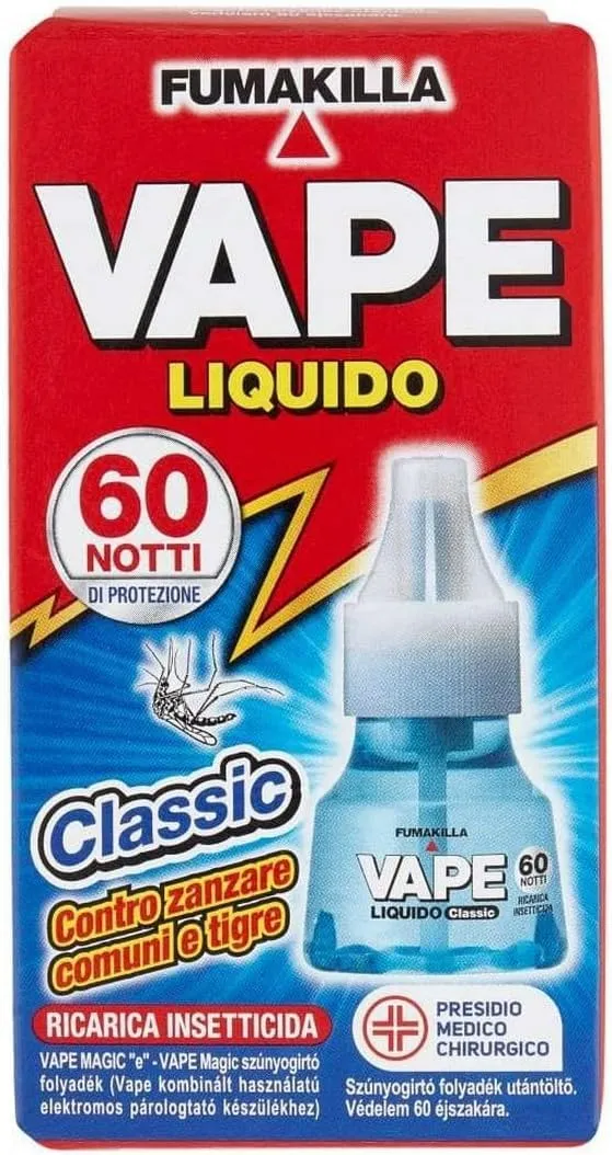 Vape Classic ricarica liquida 60 notti 4x30ml classica