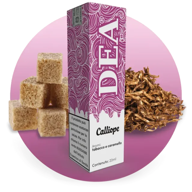 DEA Flavor Calliope liquido scomposto 20ml tabacco biondo dolce