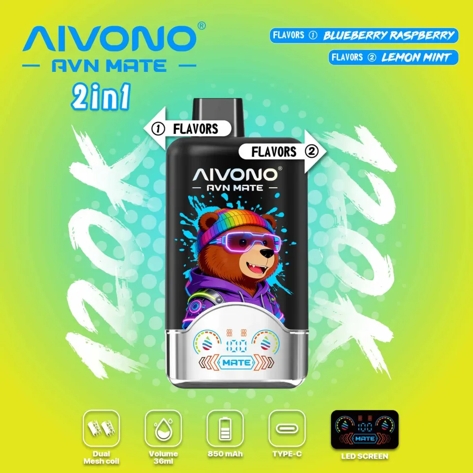 Aivono AVN Mate Vape Monouso 120000 Puff 2 in 1