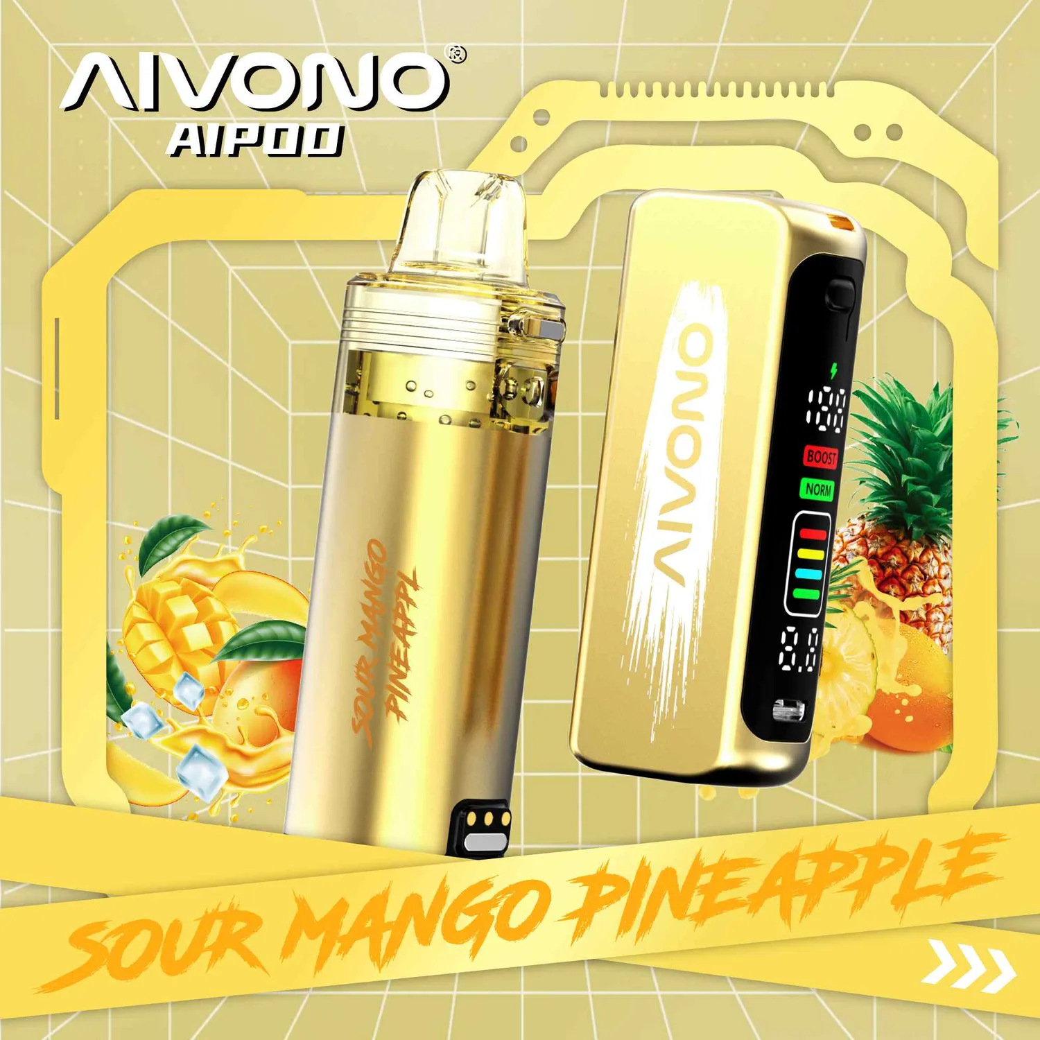 Aivono Aim Aipod Kit 30000 sigaretta elettronica monouso 10 aromi