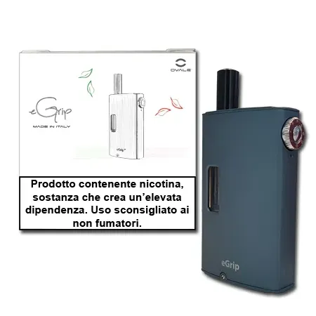 Ovale eGrip kit sigaretta elettronica blu 1500 mAh