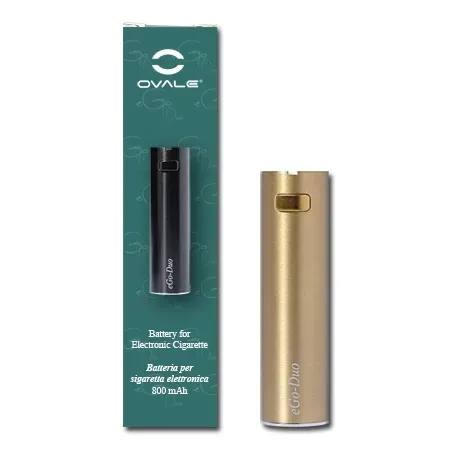 Ovale eGo-Duo batteria 800 mAh oro ricambio originale