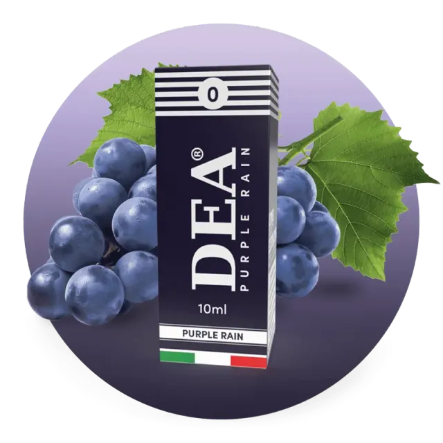 DEA Flavor Purple Rain Liquido 10ml Uva Fragola