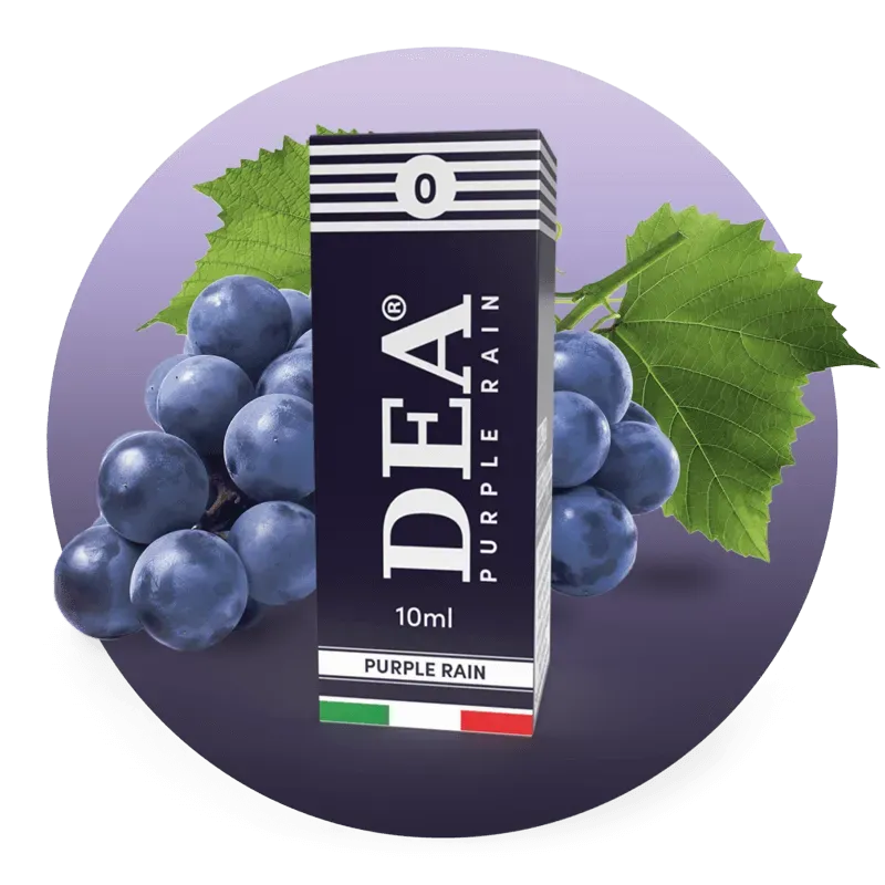 DEA Flavor Purple Rain Liquido 10ml Uva Fragola