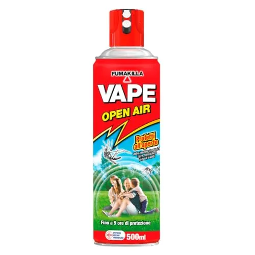 Vape Open Air spray insetticida giardino 6x500ml esterno
