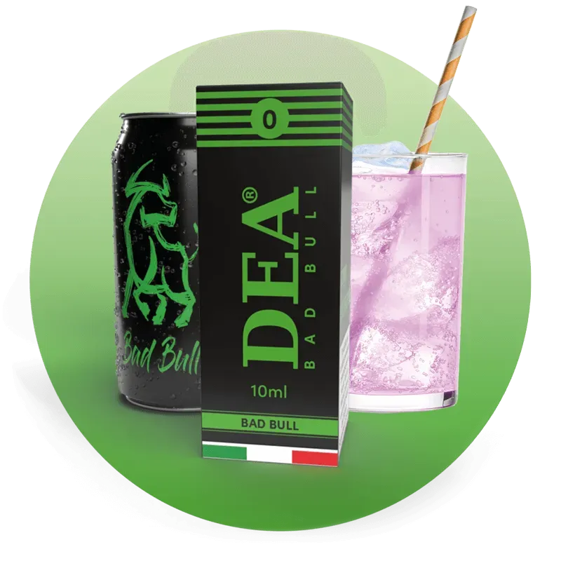Dea Flavor Bad Bull liquido pronto 10ml energy ice