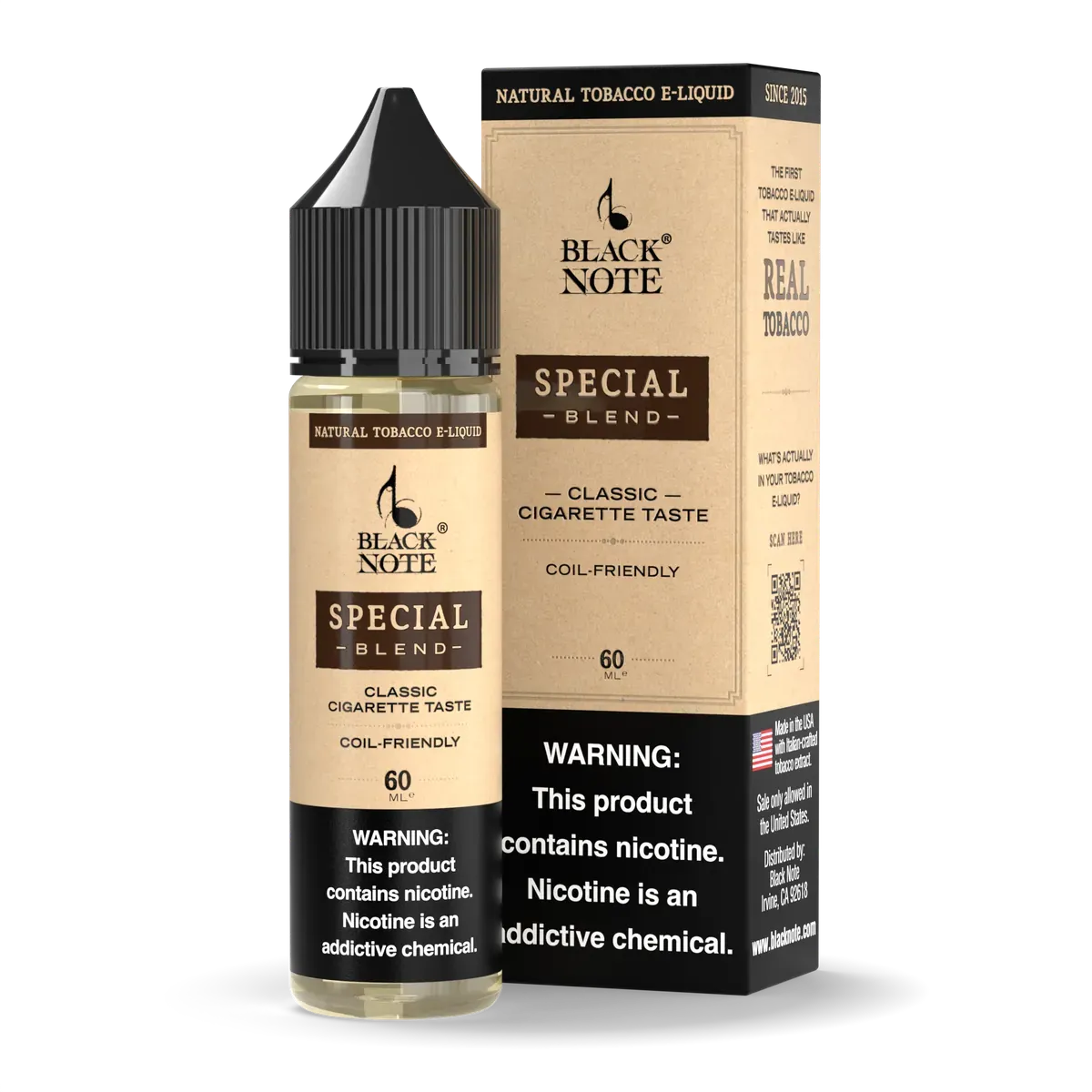 Black Note Special Blend Tobacco liquido sigaretta elettronica classico