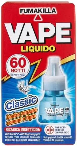 Vape Classic ricarica liquida 60 notti 4x30ml classica