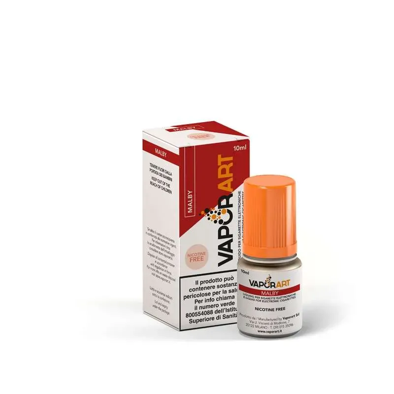 Vaporart Malby liquido pronto 10ml senza nicotina tabacco secco