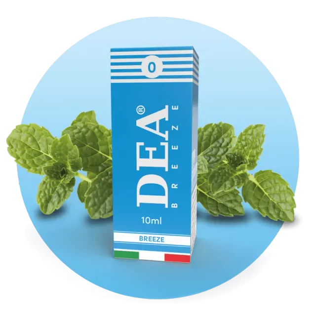 DEA Flavor Breeze liquido pronto 10ml senza nicotina menta