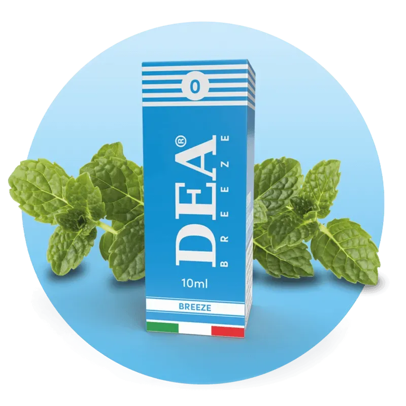 DEA Flavor Breeze liquido pronto 10ml senza nicotina menta