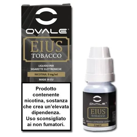 Ovale Classic Eius liquido sigaretta 10 ml 9 mg tabacco