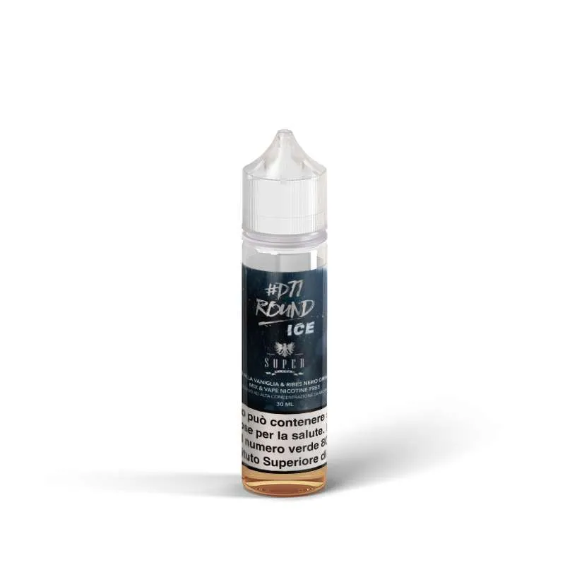 Super Flavor Round ICE mix and vape 30ml aroma crema ghiaccio