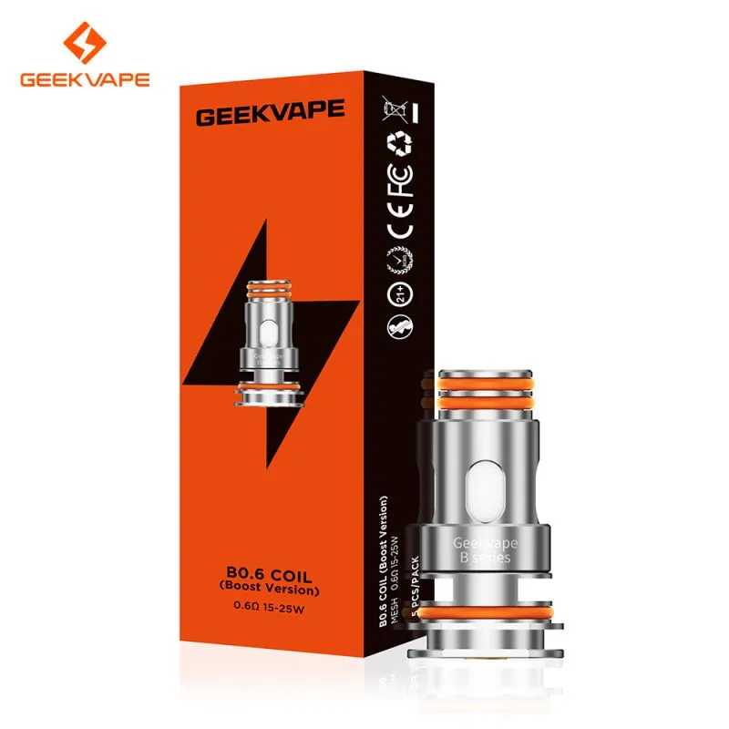 Geekvape B Boost Series resistenze 0,6 ohm 5pz MTL