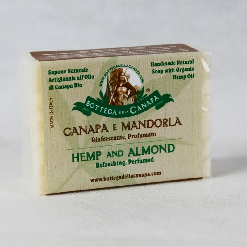 Bottega Canapa sapone naturale canapa mandorla 100g