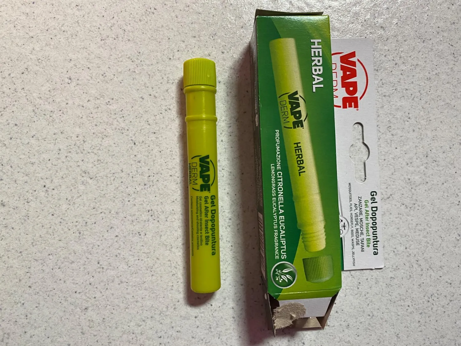 Vape Derm Herbal penna gel dopopuntura 10ml lenitivo