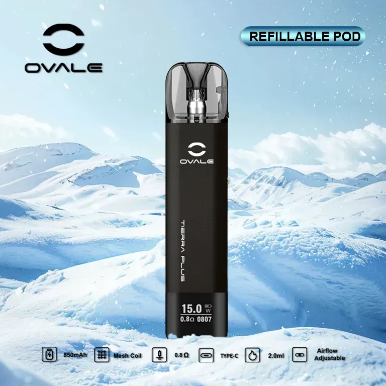 Ovale Nano Tierra Plus kit sigaretta elettronica display OLED