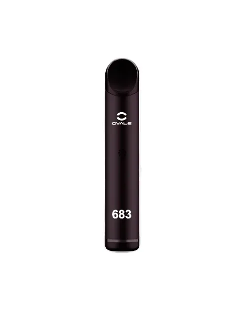 Ovale Nano 683 Open kit pod nero 1,6 ml da guancia