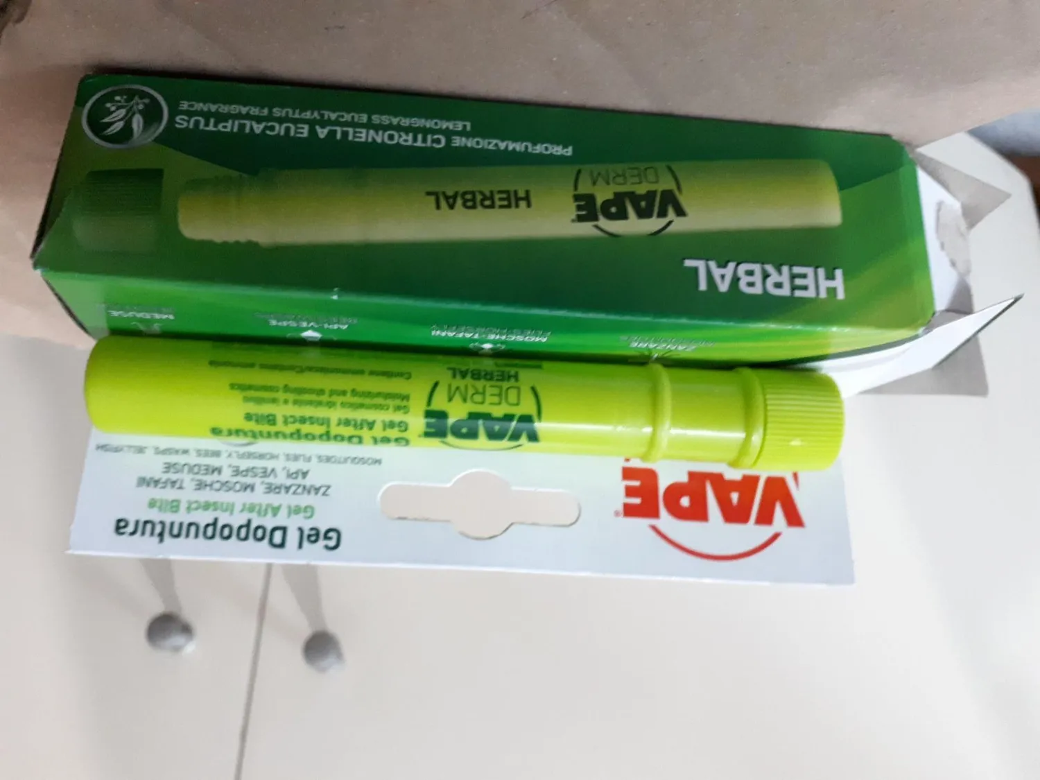 Vape Derm Herbal penna gel dopopuntura 10ml lenitivo