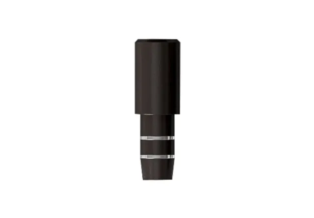 Kiwi Vapor drip tip policarbonato nero ricambio