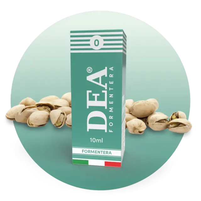 DEA Flavor Formentera liquido pronto 10ml pistacchio mandorle